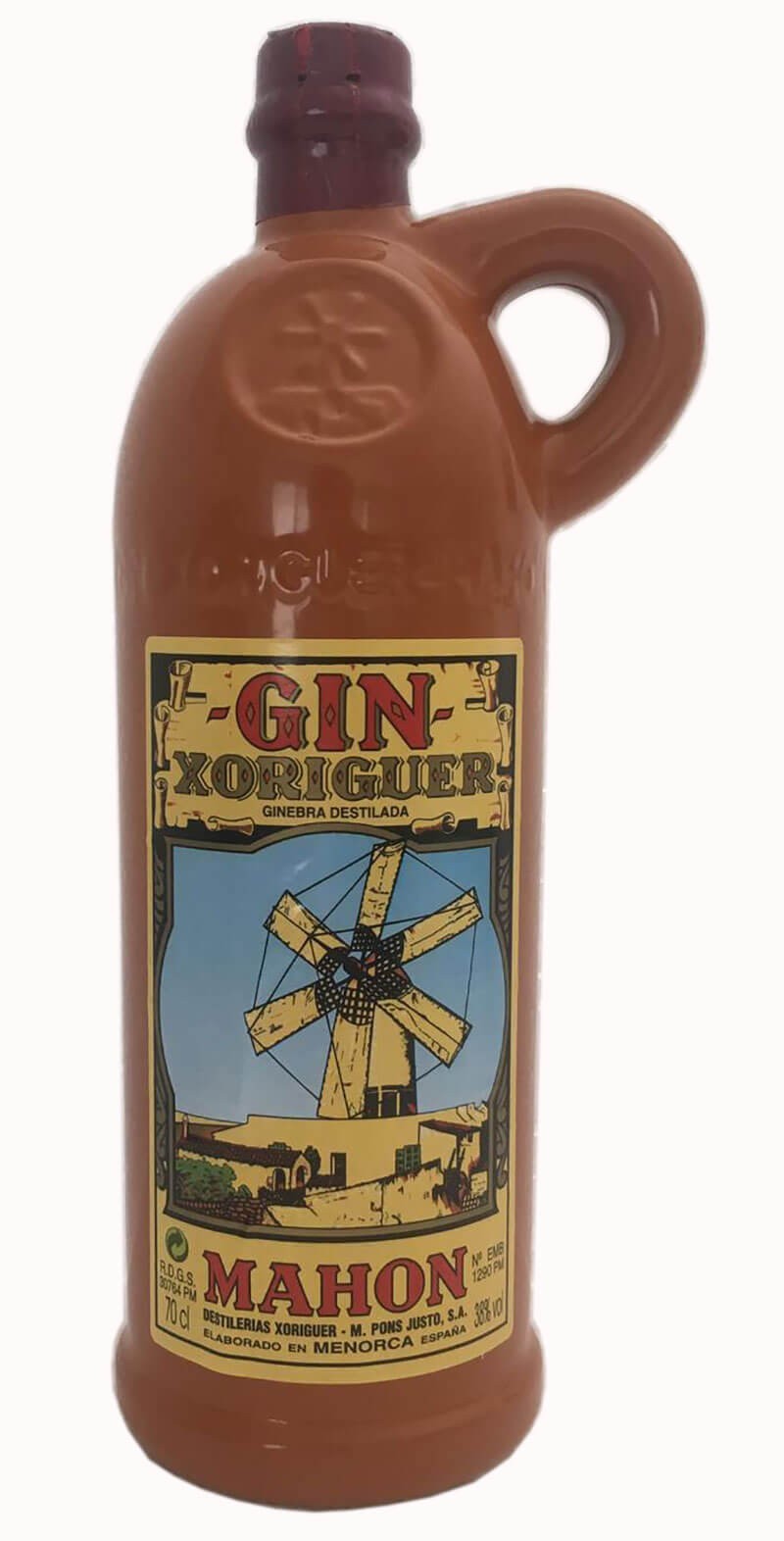 Download Gin Xoriguer Mahon Ceramic Imitation Bottle Lt 1