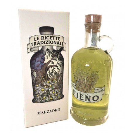liqueur marzadro fieno cl.70 new bottle - with case