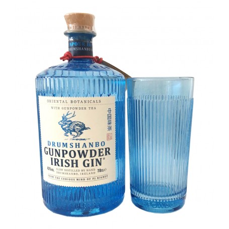 gin gunpowder cl.70 mit glas