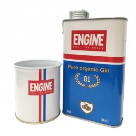 GIN ENGINE CL.50 CON BICCHIERE IN METALLO