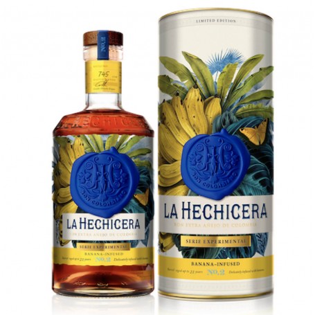 rhum la hechicera experimental banana limited series n.2 cl.70 with...