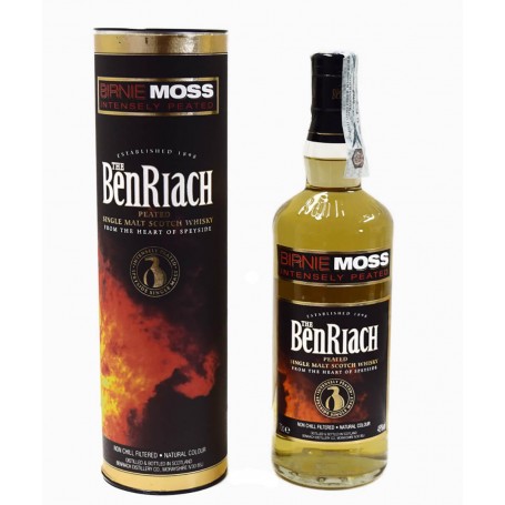 WHISKY BENRIACH BIRNIE MOSS IN TENSELY PEATED CL.70