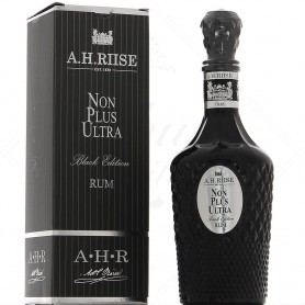 rhum old st.croix "ex a.h. riise" non plus ultra black edition cl.70 with case