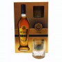 brandy metaxa 7 stelle cl.70 con 2 bicchieri