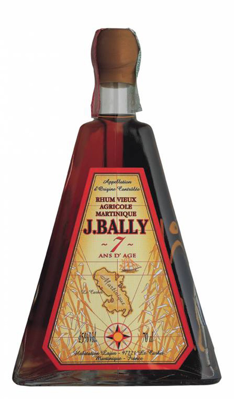 rhum j.bally 7 anni piramide cl.70
