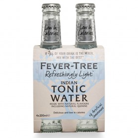 FEVER TREE REFRESHINGLY LIGHT INDIAN TONIC WATER CL.20 X 4 FLASCHEN