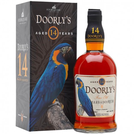 rhum doorly's 14 yo cl.70 with case