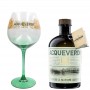gin la valdotaine acquaverdi lt.1 avec verre