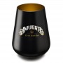 gin amuerte schwarzes glas