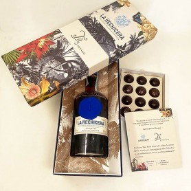 RHUM LA HECHICERA & T'A MILANO SPECIAL PACK CL.70 BOX WITH CHOCOLATES