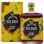 gin six dogs pinotage stained cl.70 with case