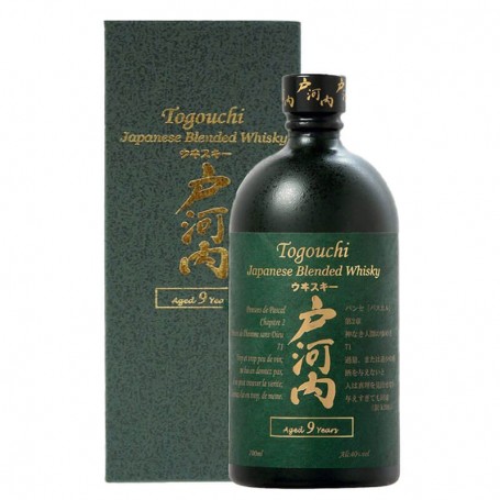 whisky togouchi 9 anni cl.70 con astuccio