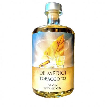 gin tobacco gin de medici tobacco 33 cl.70