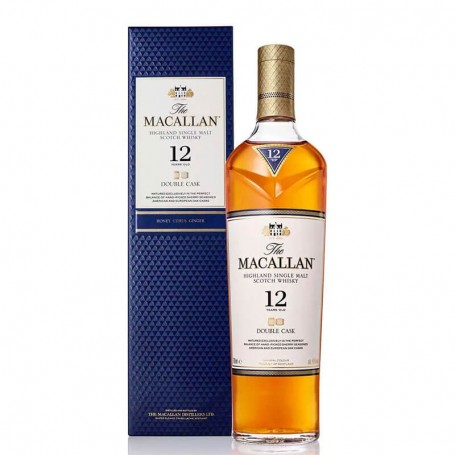 WHISKY THE MACALLAN 12 YO DOUBLE CASK CL.70 MIT KOFFER