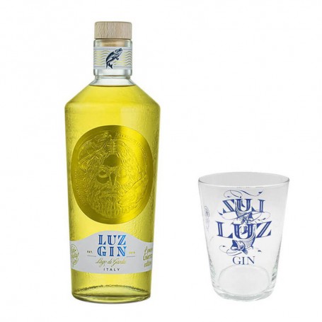 GIN LUZ LEMON CL.70 LIMITED EDITION CON BICCHIERE HIGHBALL CL.50