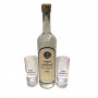plomari ouzo liquor cl.70 with 2 free glasses