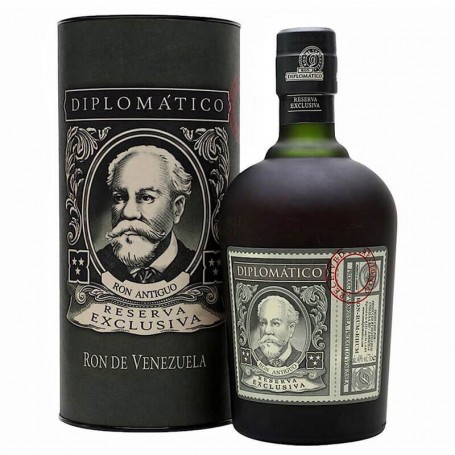 rhum diplomatico reserva exclusiva cl.70 con astuccio