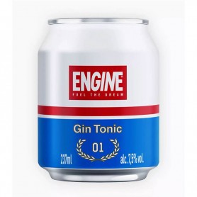 GIN TONIC ENGINE READY TO DRINK CL.23,7 X 12 BOÎTES