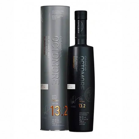 WHISKY BRUICHLADDICH OCTOMORE 13.2 SUPER HEAVILY PEATED OLOROSO CASK 2022 58,3% CL.70