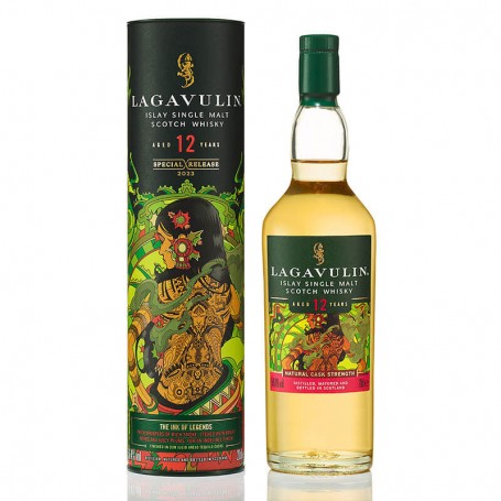 whisky lagavulin 12 yo "the ink of legends" special release 2023 cl.70