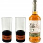 WHISKY WILD TURKEY RYE CL.70 AVEC 2 GRANDS VERRES