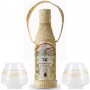 rhum millonario 15 yo reserva especial cl.70 with 2 glasses