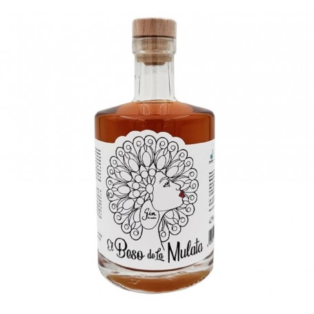 GIN EL BESO DE LA MULATA "DESTILERIA AGUA GUANCHES" CL.70