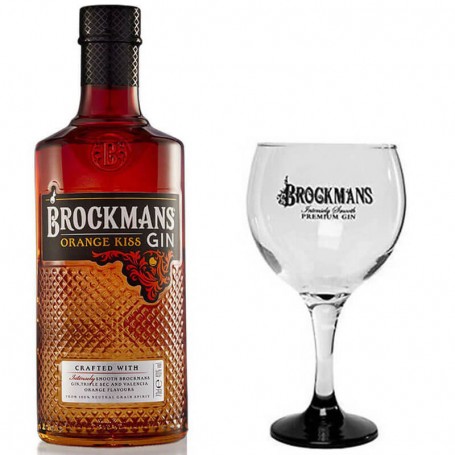 GIN BROCKMANS ORANGE KISS CL.70 MIT GLAS