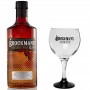 GIN BROCKMANS ORANGE KISS CL.70 WITH GLASS