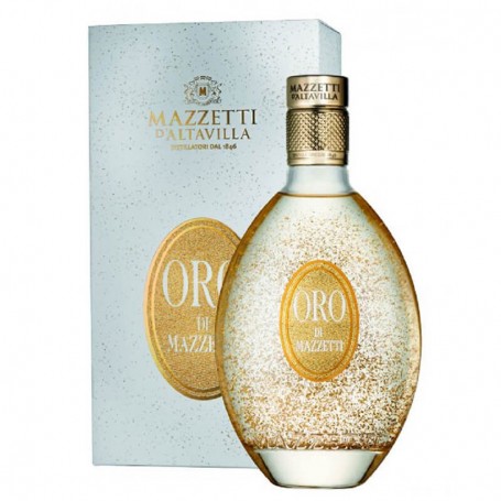 MAZZETTI D'ALTAVILLA LIQUEUR BASED ON GRAPPA "ORO DI MAZZETTI" CL.5...