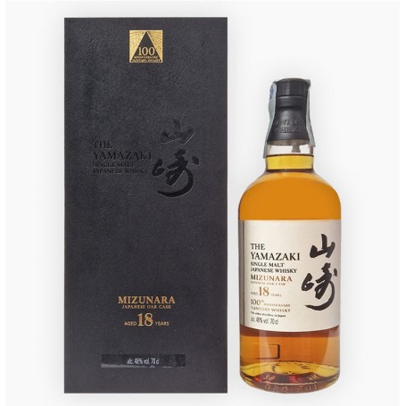 WHISKEY SUNTORY THE YAMAZAKI 18 YO 100Th ANNIVERSARY CL.70 WITH CASE