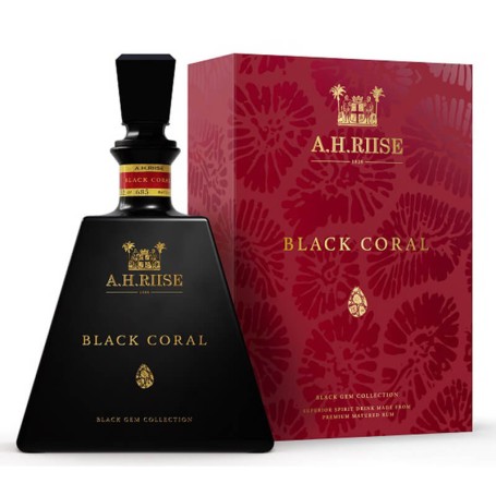RHUM A.H. RIISE BLACK GEM COLLECTION – BLACK CORAL CL.70 WITH CASE