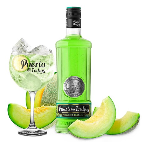 GIN PUERTO DE INDIAS SWEET MELON CL.70