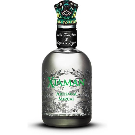 MEZCAL XIAMAN ARTESANAL 100% AGAVE JOVEN CL.70