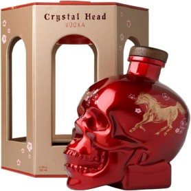VODKA CRYSTAL HEAD LUNAR NEW YEAR 2026 EDITION OF THE HORSE LIMITED EDITION CL.70 CON ASTUCCIO