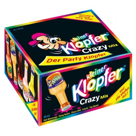 Liquor Kleiner Klopfer Crazy Mix Mignon 25 Bt X 2 Cl Liquor Kleiner Klopfer Crazy Mix Mignon 25 Bt X 2 Cl