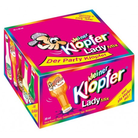 Schnaps Kleiner Klopfer Lady Mix Mignon 25 Bt X 2 Cl